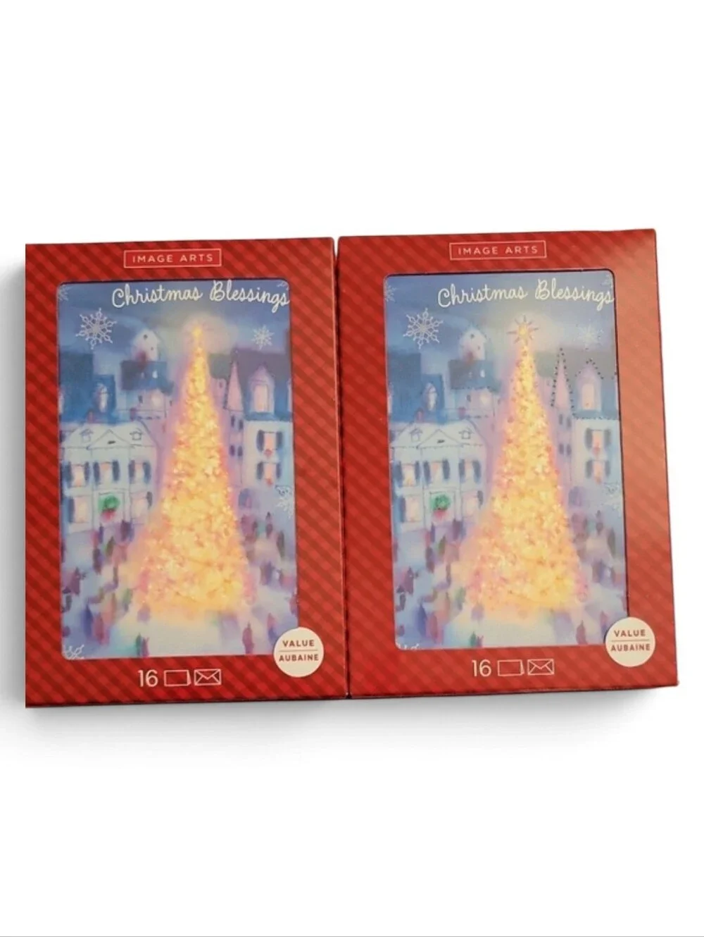 Christmas Blessings Holiday Cards 2 Pack
